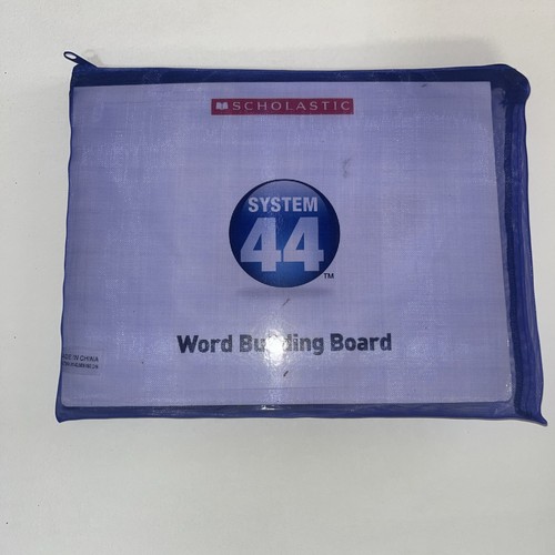 Scholastic SYSTEM 44 WORD BUILDING BOARD & TILES KIT Decodable Digest New d18 - Picture 3 of 3