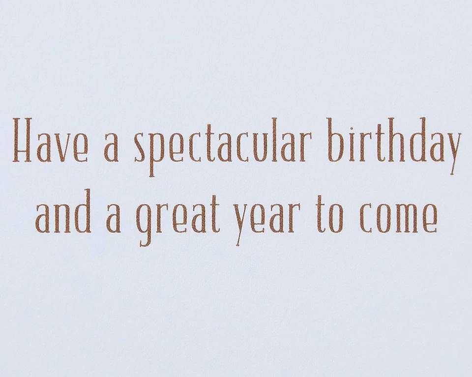 Papyrus Birthday Card for Him (Spectacular Birthday) - Image 3 of 4