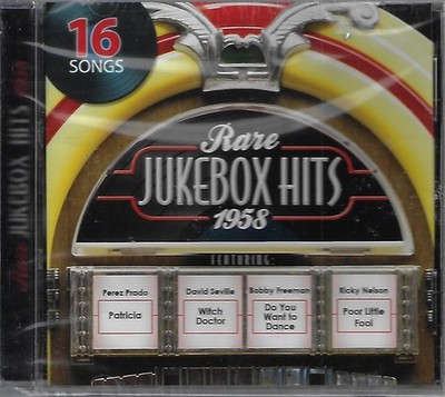 Rare Jukebox Hits 1958 by Various Artists (CD, 2012) New