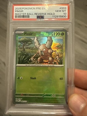 Pinsir (Master Ball Pattern) 003/131 Sv: Prismatic Evolutions Holo