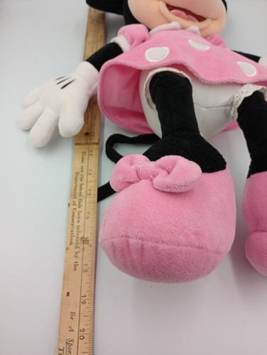 Juguete de Peluche Disney Minnie Mouse Peluche Arco Rosa Parques Disney Original - Imagen 8 de 9