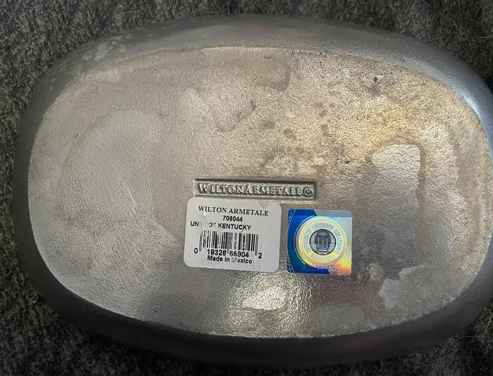 University of Kentucky Silver Logo Tray Wilton Tray Silver - Image 2 of 3