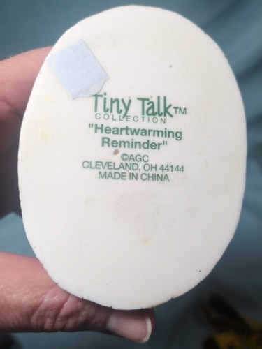 Vintage AGC Tiny Talk Collection “ Heartwarming Reminder" Mouse My Heart Smiles - Picture 5 of 18