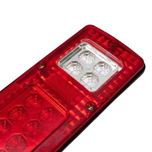 12V PC LED Rear Tail Light Brake Turn Signal Reverse Lamp Fit Car Trailer Truck - Picture 6 of 12