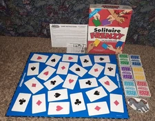 2002 JAX SOLITAIRE FRENZY BOARD GAME FROM THE MAKERS OF SEQUENCE SOME SEALED