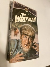 RARE The Wolf Man (VHS, 1991) OOP HORROR Universal Monsters MCA