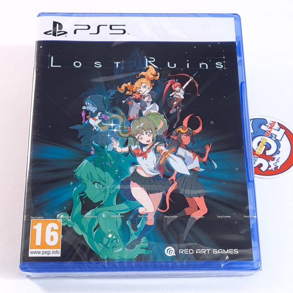 Lost Ruins PS5 Red Art Games New (Multi-Languages/Metroidvania Anime)