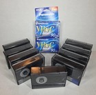 2 New Panasonic Vhs-C Tc-30 And 9 Used Tdk Compact Video Cassettes