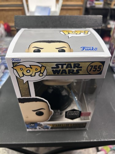 Starkiller (Legends) 755 GameStop Funko POP! Star Wars Gaming Top mit Protektor - Bild 2 von 12