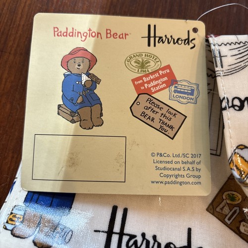 Paddington Bär Henkeltasche aus Harrods Paddington Bear Kollektion 2017 Neu mit Etikett - Bild 4 von 9