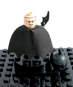 LEGO DC Batman 2 - BATMAN DARK BLUISH GRAY SUIT GOLD BELT - sh0089, set 76012