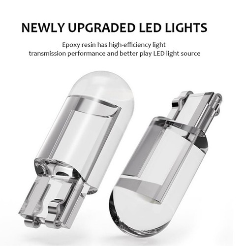 30PCS Car LED T10 W5W COB Reading Dome Lamp Marker Light Wedge Lights7286 - Foto 2 di 5