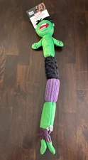 ZippyPaws Marvel Caterpillar Hero Hulk – Plush Squeaky Dog Toy
