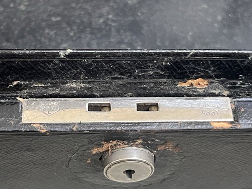 Antique Leuchars Leather Bound Writing Box for Restoration - 第 12/13 張圖片