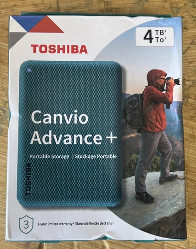 Toshiba DTCA40 CANVIO Advance Plus  External HD USB 3.0 4TB