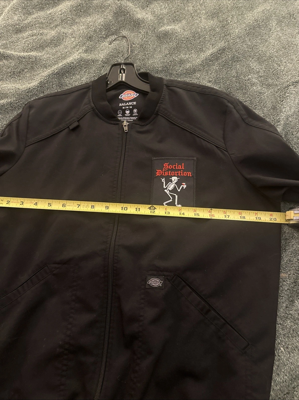 Social Distortion Jacket Embroidered Rockabilly Medium Dickies Custom Balance - product detail image 5