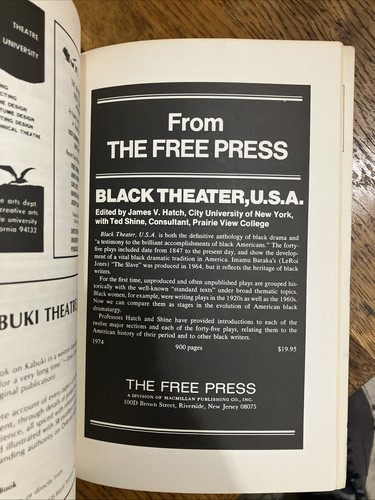 The Drama Review TDR Magazine Theatre Journal NYU RARE VTG 1974 70s NYC - Foto 5 di 7