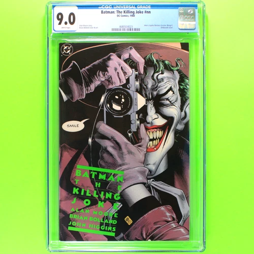 CGC Grade 9.0 VF/NM BATMAN THE KILLING JOKE #NN 1st PRINT JOKER CRIPPLES BATGIRL