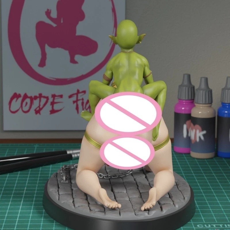 Kobolds and Elf Queens Resin Figure Model Kit 1/24 Unassembled Unpainted Toy - Image 2 of 4