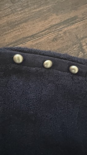 Weicher Langarm Strick Universal Faden Pullover Damen Pullover dunkelblau XL - Bild 4 von 4