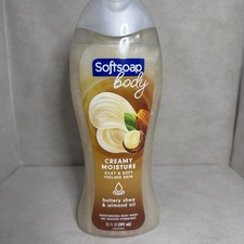 Softsoap Buttery Shea Almond Oil Moisturizing Body Wash, 20 oz