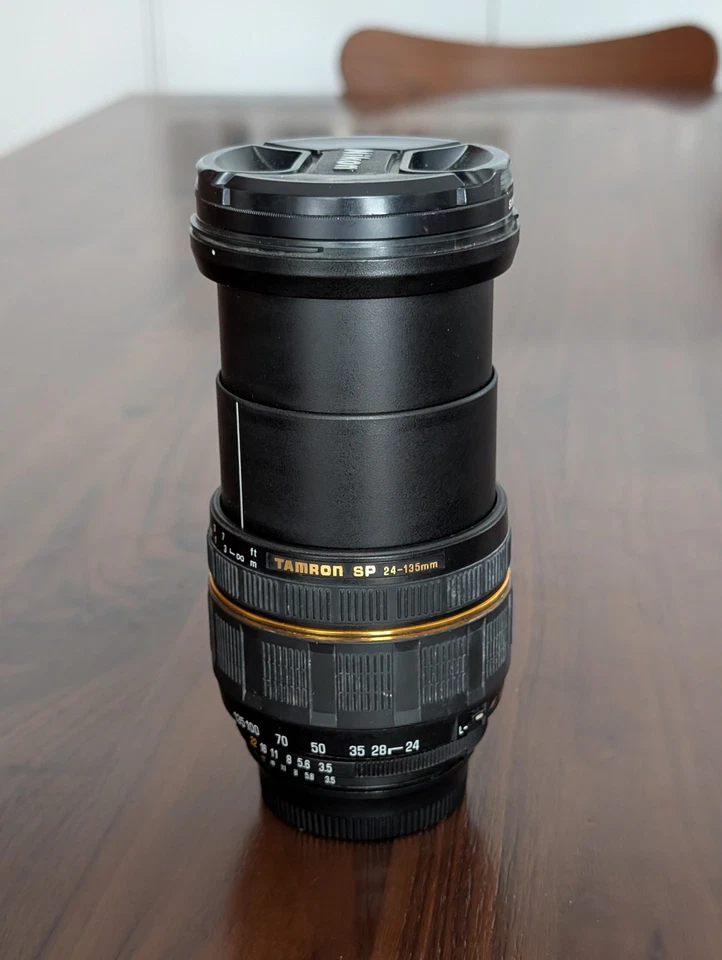 Tamron 24-135mm f/3.5-5.6 Aspherical AD Macro Lens 190D for Nikon AF - Parfocal - Image 3 of 4