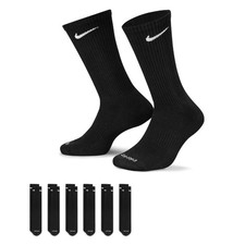 Nike Everyday Plus Cushioned Training Crew Socks 6 Pack