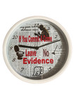 Bathroom Humor 9" Wall Clock