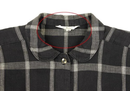 Y's Check Waist Cord Round Collar Dress Size 9(K-156184) - Picture 4 of 12
