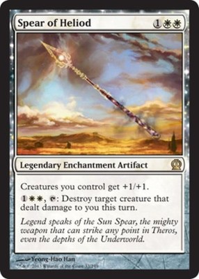 Spear of Heliod - Light Play MTG Theros