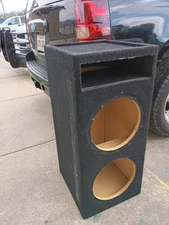 MTX TNE212D 12-Inch 400-Watt RMS Car Audio Dual Loaded Subwoofer Box Enclosure