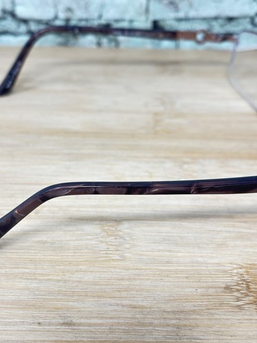 Camelot Elegance Eyeglasses Frame ELIZA ROSE QUARTZ Brown 52-18-135 - Picture 6 of 8