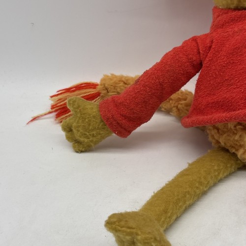 "Muñeco de peluche Tomy rojo roca fraggle 1983 Jim Henson original 15""" - Imagen 4 de 12