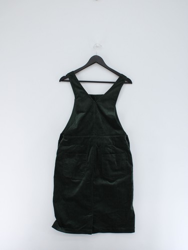 Woolovers Women's Midi Dress UK 12 Green Cotton - Bild 2 von 5