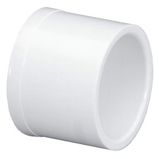 GRAINGER APPROVED 449020 Hex Head Plug, 2 in, Schedule 40,White 22FK17