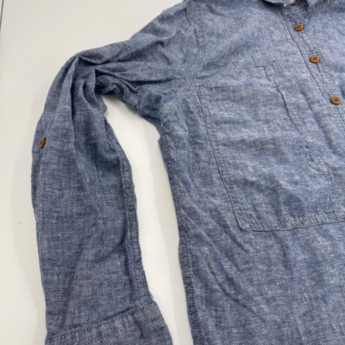 Duluth Trading Hanfmischung Button-Down Hemd Langarm Relaxed Fit XL - Bild 8 von 14