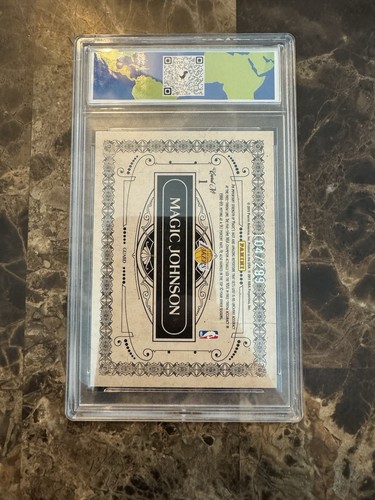 2010-11 Panini Gold Standard Golden Age 104/299 Magic Johnson #1 HOF GEM MINT 10 - Picture 2 of 3