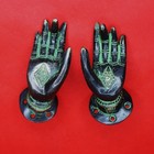 Lady Hand Shape Antique Style Handmade Brass Window Drawer Door Pull Handle Knob