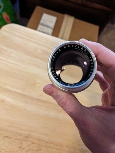 Leitz Leica Elmar M Mount 135mm f/4.0 2019 DAG CLA - Picture 2 of 8