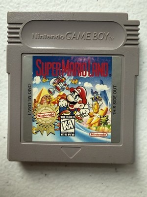 Super Mario Land (Nintendo Game Boy GB, 1989) Authentic Cartridge Only Tested
