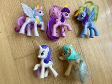 My Little Pony Mini Action Figure Lot - Lot of 5, 3" Ponies
