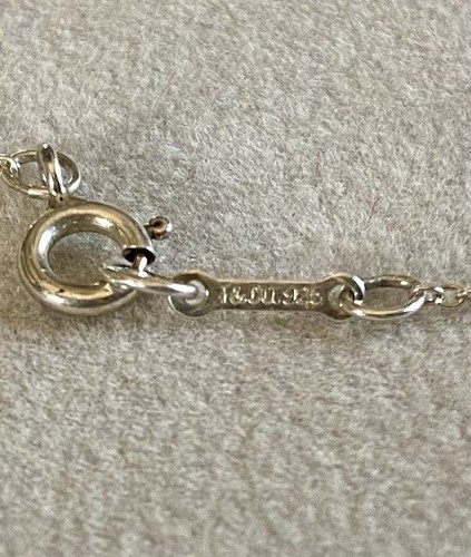 Tiffany & Co. Sterling Silver Picasso X Pendant Necklace 16" - Picture 10 of 12