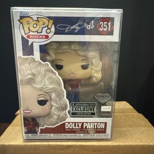Dolly Parton Funko Pop #351 Pop Rocks Diamond Collection Entertainment Earth