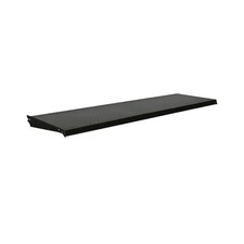 10X36" Gondola Metal Shelf Black