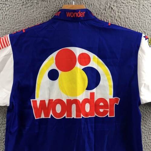 Ricky Bobby Talladega Nights Filmhemd Herren Blau Knopfleiste Kurzarm Kragen - Bild 11 von 15
