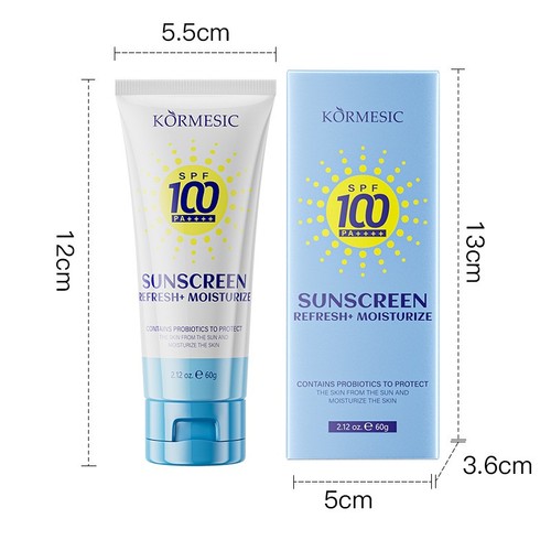 SPF 100 Sonnenschutzfaktor Creme UVB/UVA Schutz Gesicht Sonnenschutz - Bild 9 von 9