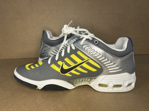 Nike Tennis Rafa Nadal PE -Air Max Breathe Cage 2007 US Open Colorway SIGNED! - Picture 4 of 11