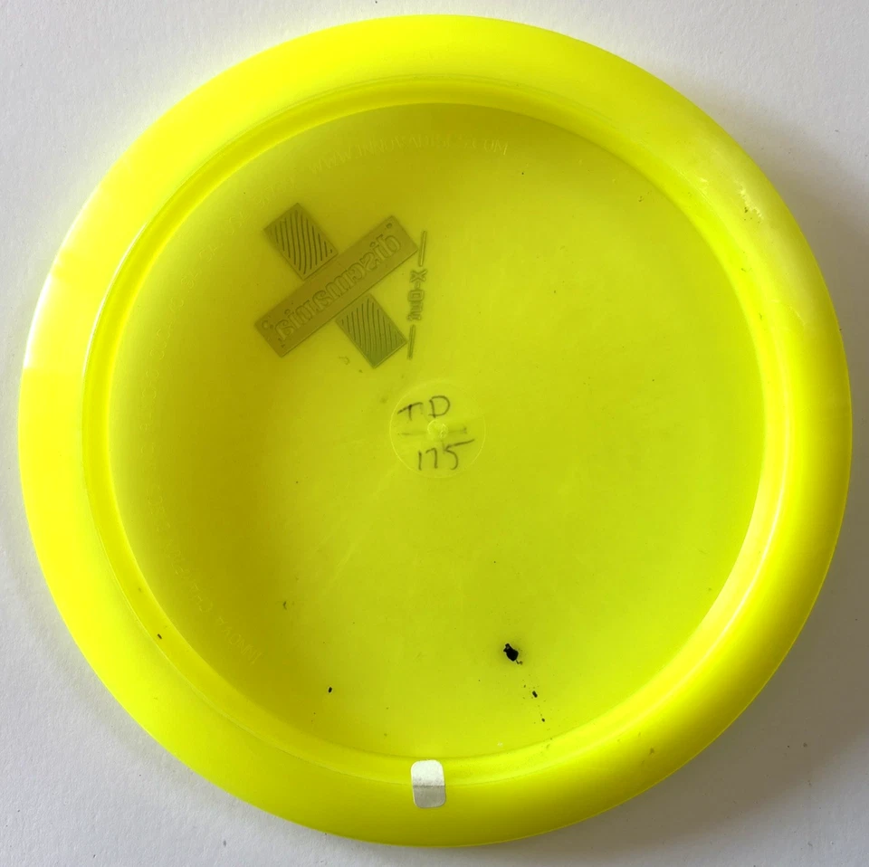Discmania C-Line TD Innova Made 177g Scaled X-Out Penned Rare New - Image 2 of 4