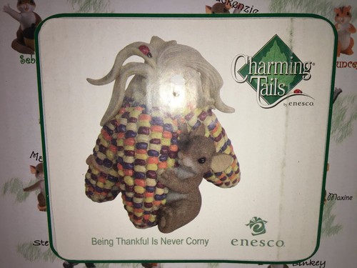 Charming Tails "BEING THANKFUL IS NEVER CORNY" DEAN GRIFF NIB FALL - Picture 5 of 6