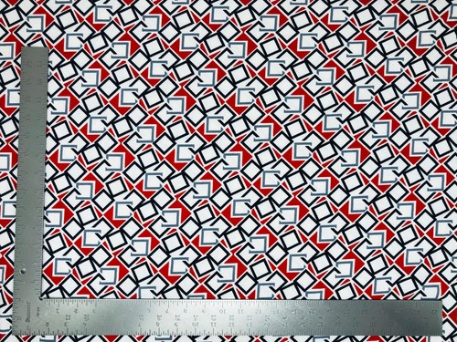 Liverpool Strick geometrischer Druck Stoff - Bild 2 von 14